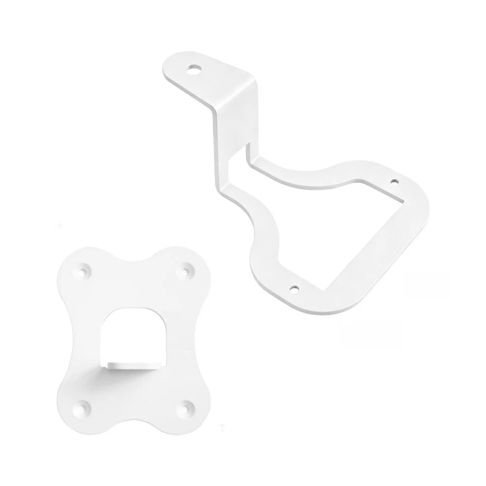 For Wiim Lite Speaker Wall Mount Metal Bracket 15.5x13x5CM Construction Black White Options for For Wiim Lite Use