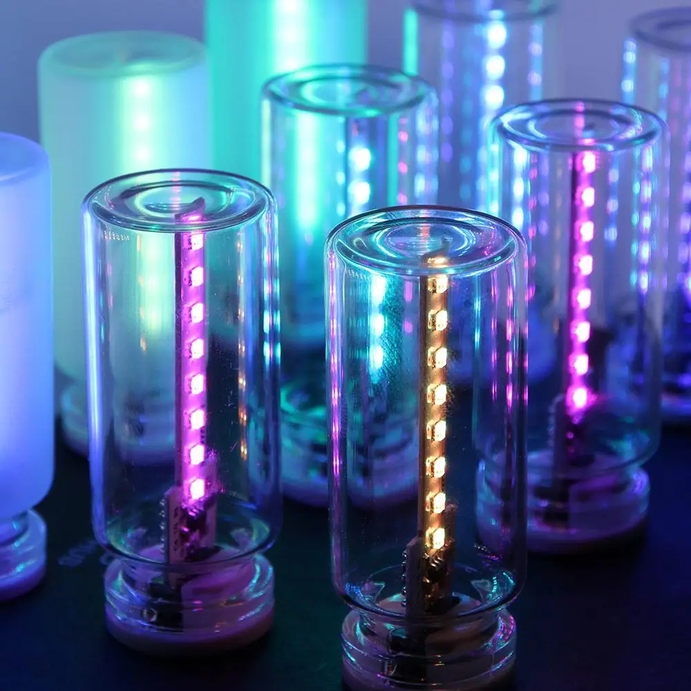 

NEW DC 5V Mood Light Touch Activated Colorful USB Lamp Adjustable Atmosphere LED Room Decor
