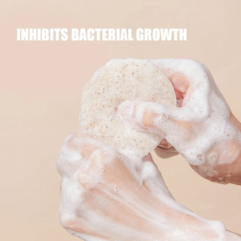 Walnut Konjac Facial Sponge For Deep Cleansing And Gentle Exfoliation Soft Skin Care Puff