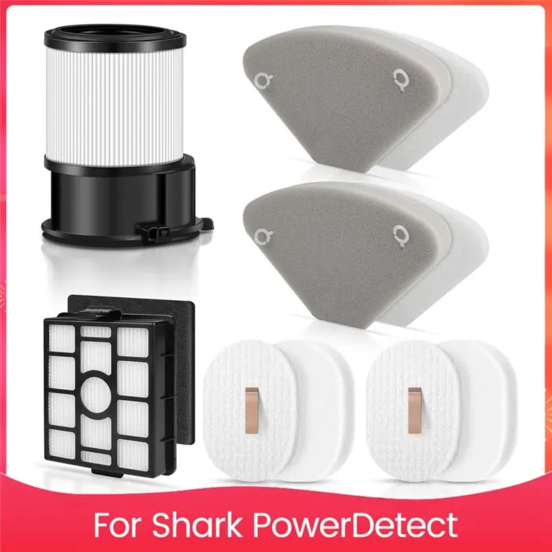 

Фильтры BOFO HEPA для беспроводного пылесоса Shark Powerdetect с функцией автоматической очистки IP3251 IP3251C, сменный комплект фильтров