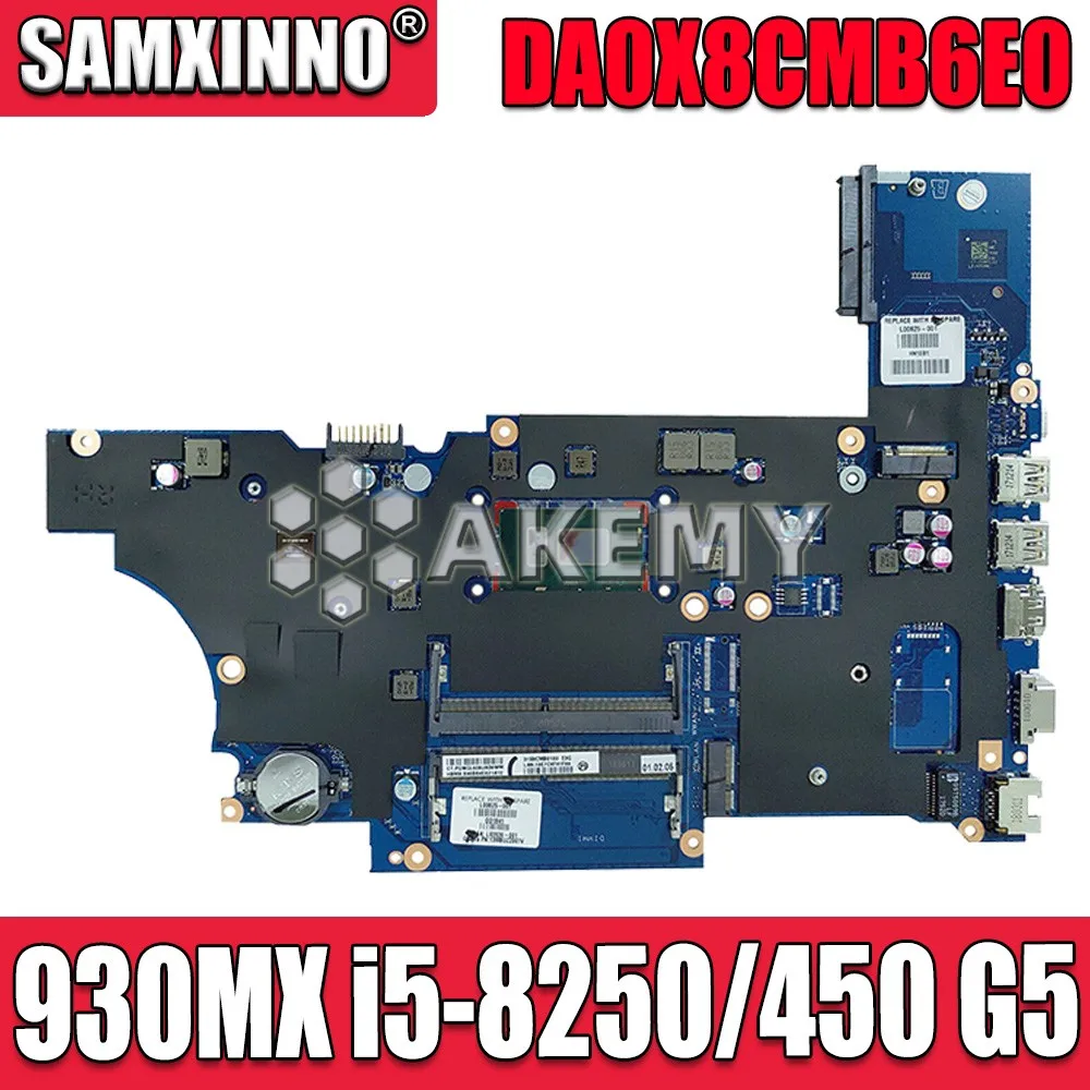 SAMXINNODA0X8CMB6E0 Mainboard for HP ProBook 450 G5 Laptop Motherboard with 3865U I3 I5 I7 7th Gen 8th Gen CPU V2GB GPU