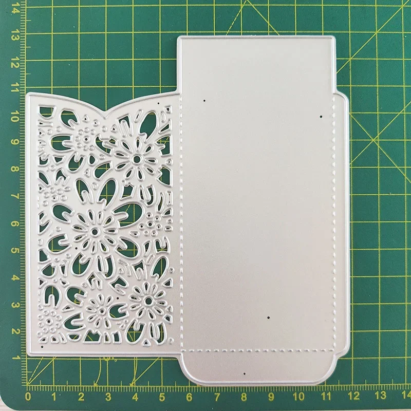 Metal Cutting Dies Lace Flower Envelope Stencils DIY Scrapbooking Album Paper Cards Decorative Crafts Embossing Die Cut Molds