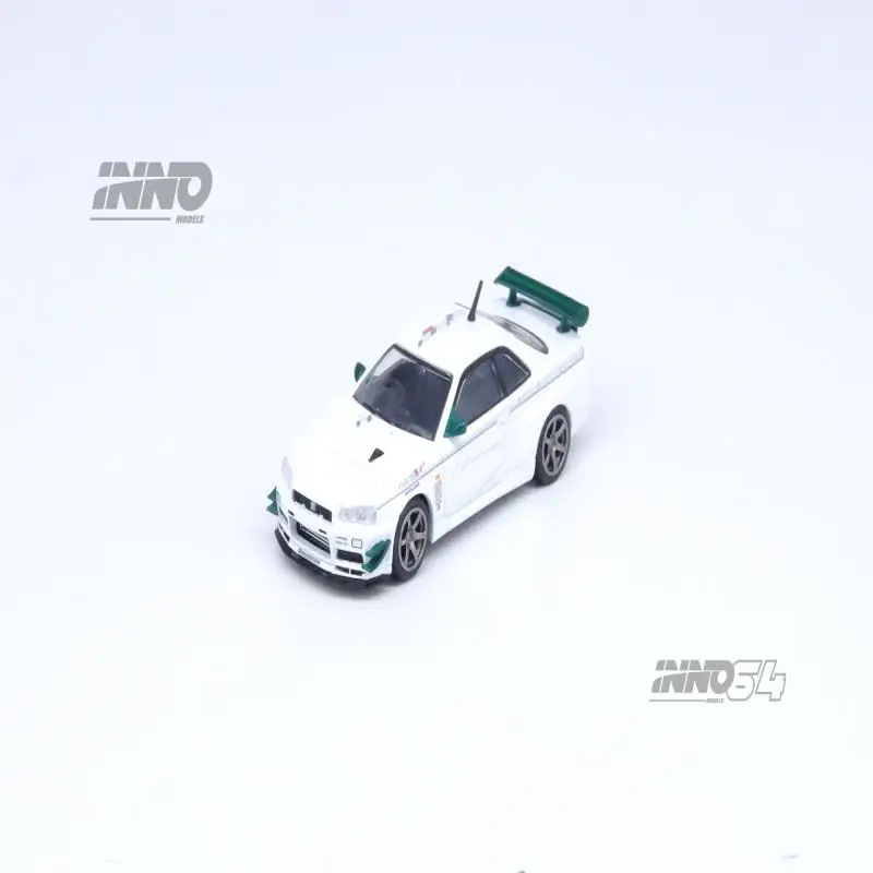 INNO64 models 1:64 NISSAN SKYLINE GT-RR34) V-SPEC Tuned by MINE 'S IN64-R34VS-MINES diecast alloy car model gifts