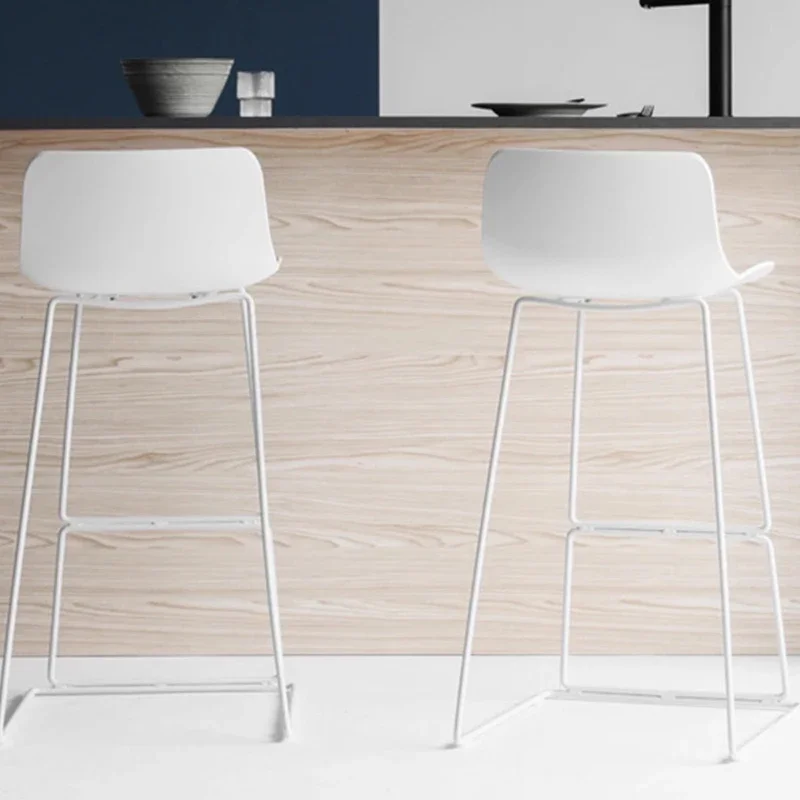 

Барные стулья для гостиной, роскошный акцент, уникальные стойки регистрации, скандинавский дизайн, обеденные стулья, расслабляющий табурет Alto, модная мебель