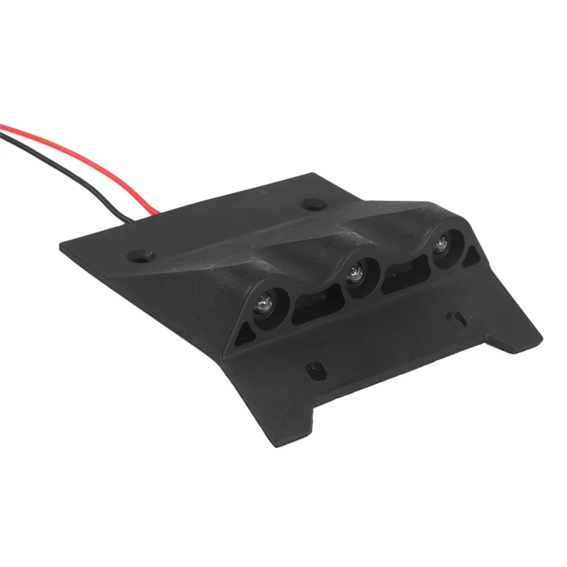 Garniture de plaque de toit en plastique A04F-2X avec jeu de lumière LED adapté aux pièces de voiture RC 1/5 HPI ROFUN ROVAN KM BAJA 5B 5T 5SC