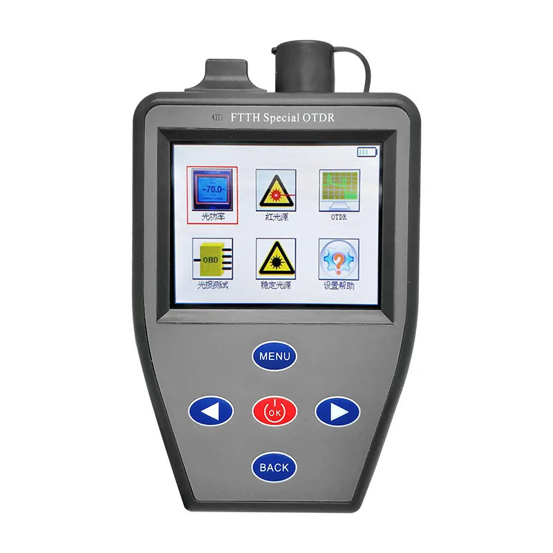 MT-8617 waktu optik Reflectometer Domain OTDR kabel serat optik percobaan titik kerusakan penghalang Breakpoint Tester