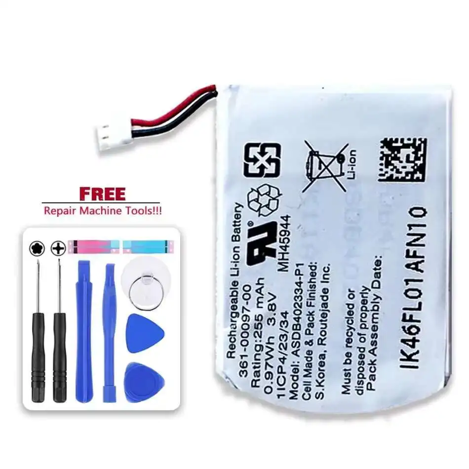 

Для GARMIN Fenix 6S Sapphire — батарея для умных спортивных часов емкостью 180 мАч