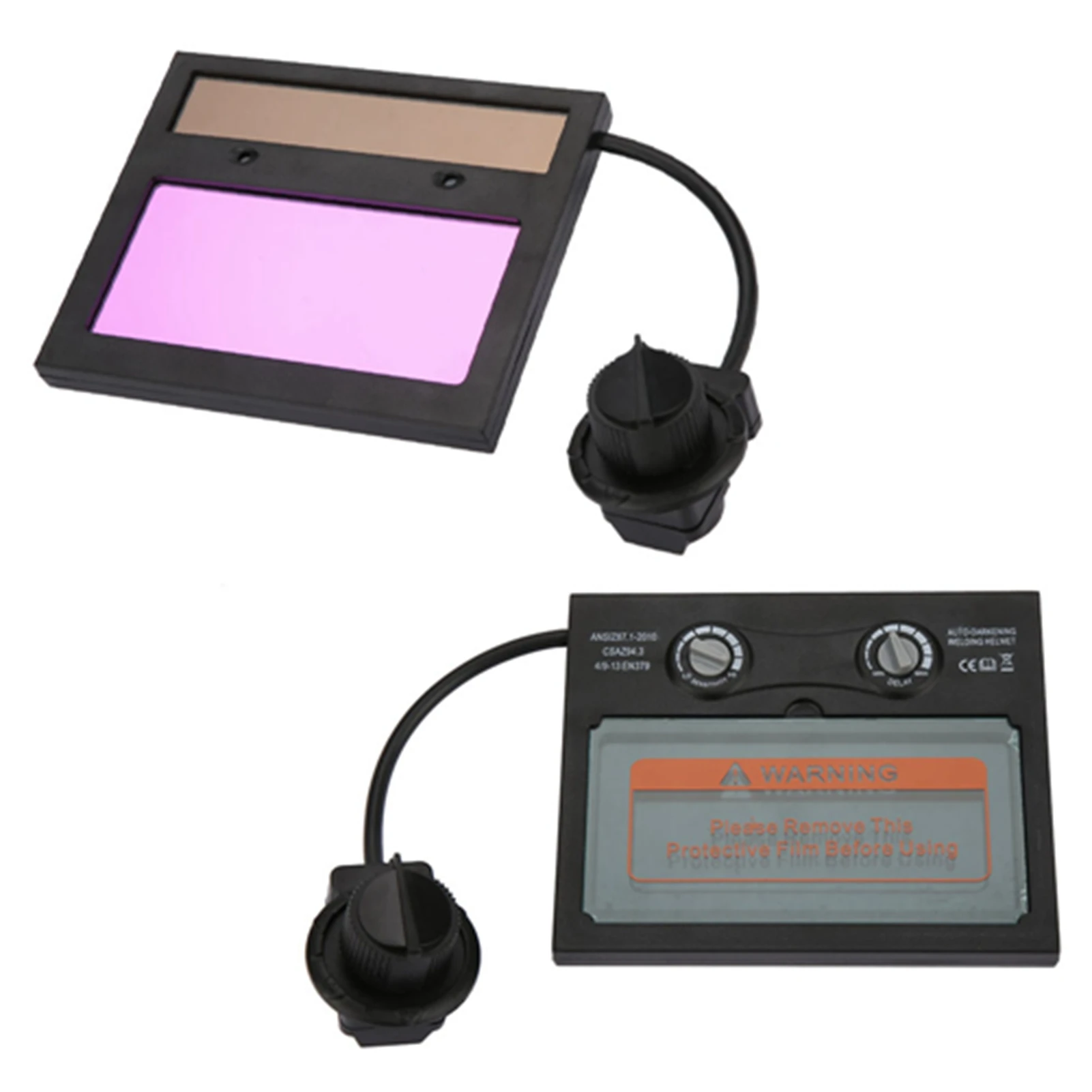 

Welding Lens Auto Darkening Welding Helmet Lens TX500C 110*90mm Solar Panel Welding Helmet Lens Welding Mask Auto Darkening Lens