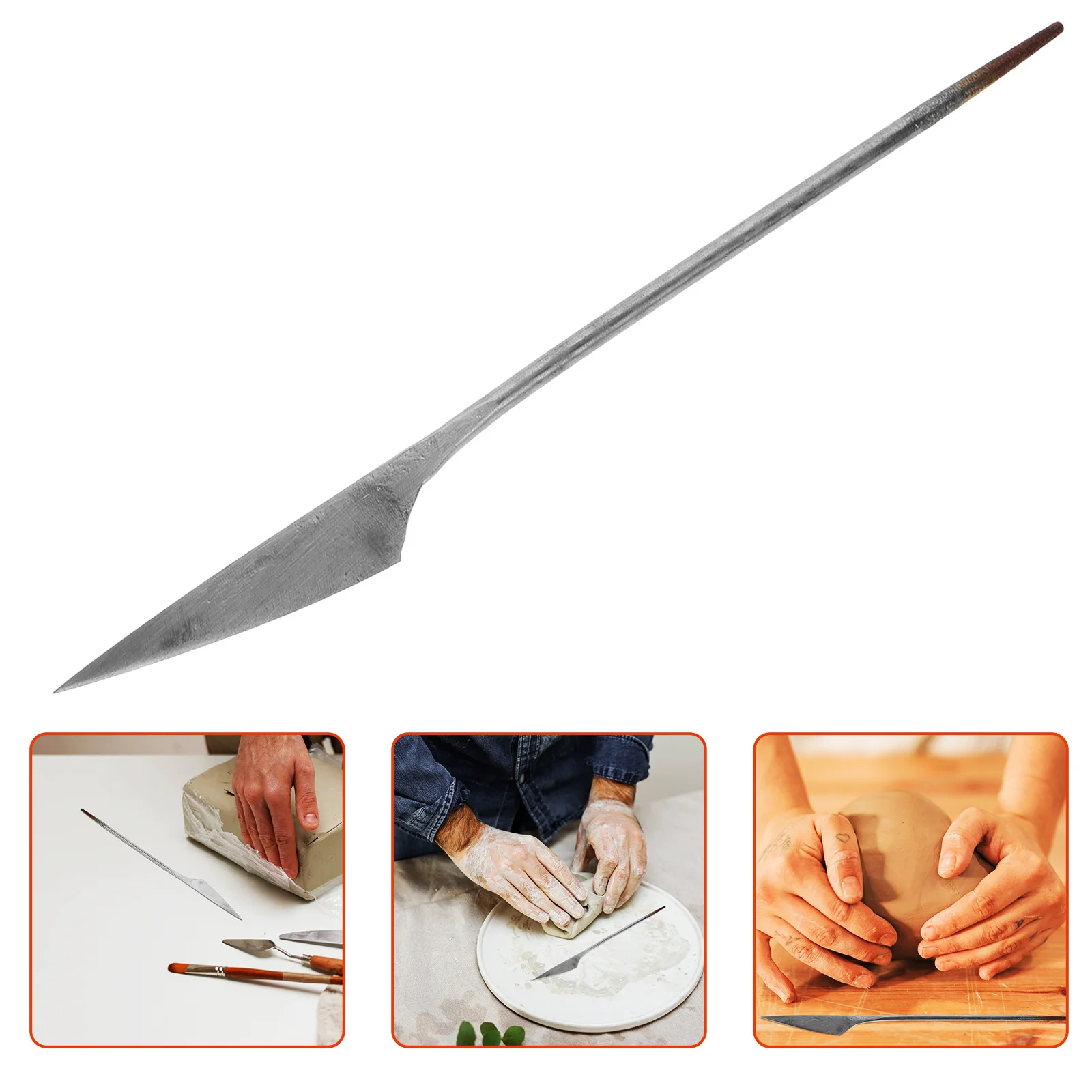 

Pottery Set Reusable Sculpting Carving Modeling Kit For Diy Ceramic Craft Beginners Experts Lightweight Durable Smooth