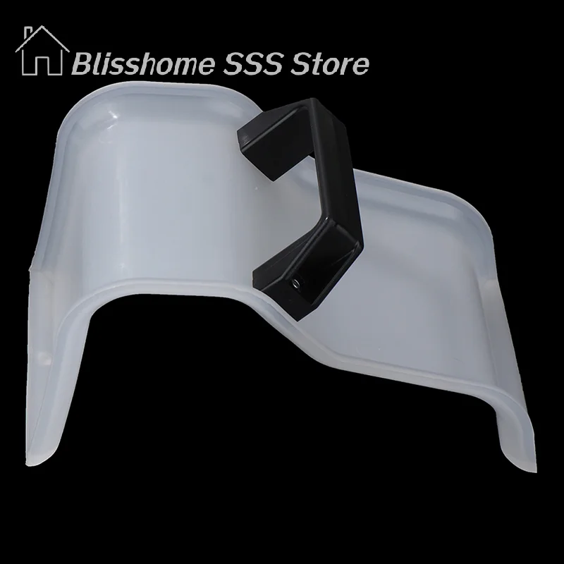【S】DIY Modeling Soil Plaster Plastic Concrete Spatula Shape Fixing Clip Garden Floor Mould Homemade Landscape Edge Tool