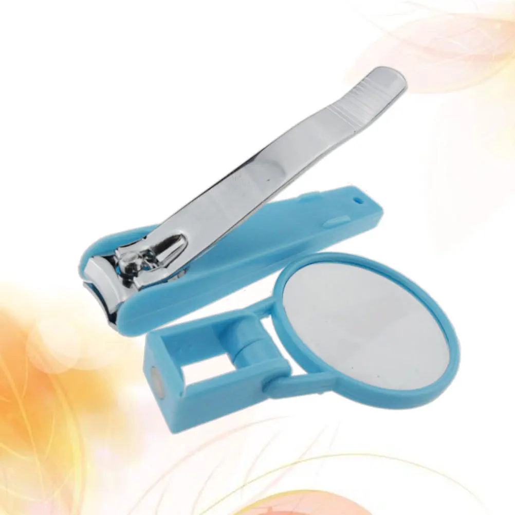 

Baby Nail Clipper Stainless Steel Nail Care Ergonomic Steady Grip Trimmer Magnifier Easy Precise Use