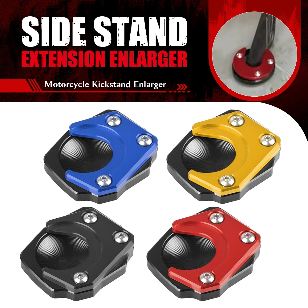 

FOR Aprilia GPR150 GPR 125 Motorcycle Accessories Side Stand Enlarger Kickstand Enlarge Plate Pad CNC ALUMINIUM Foot Extension