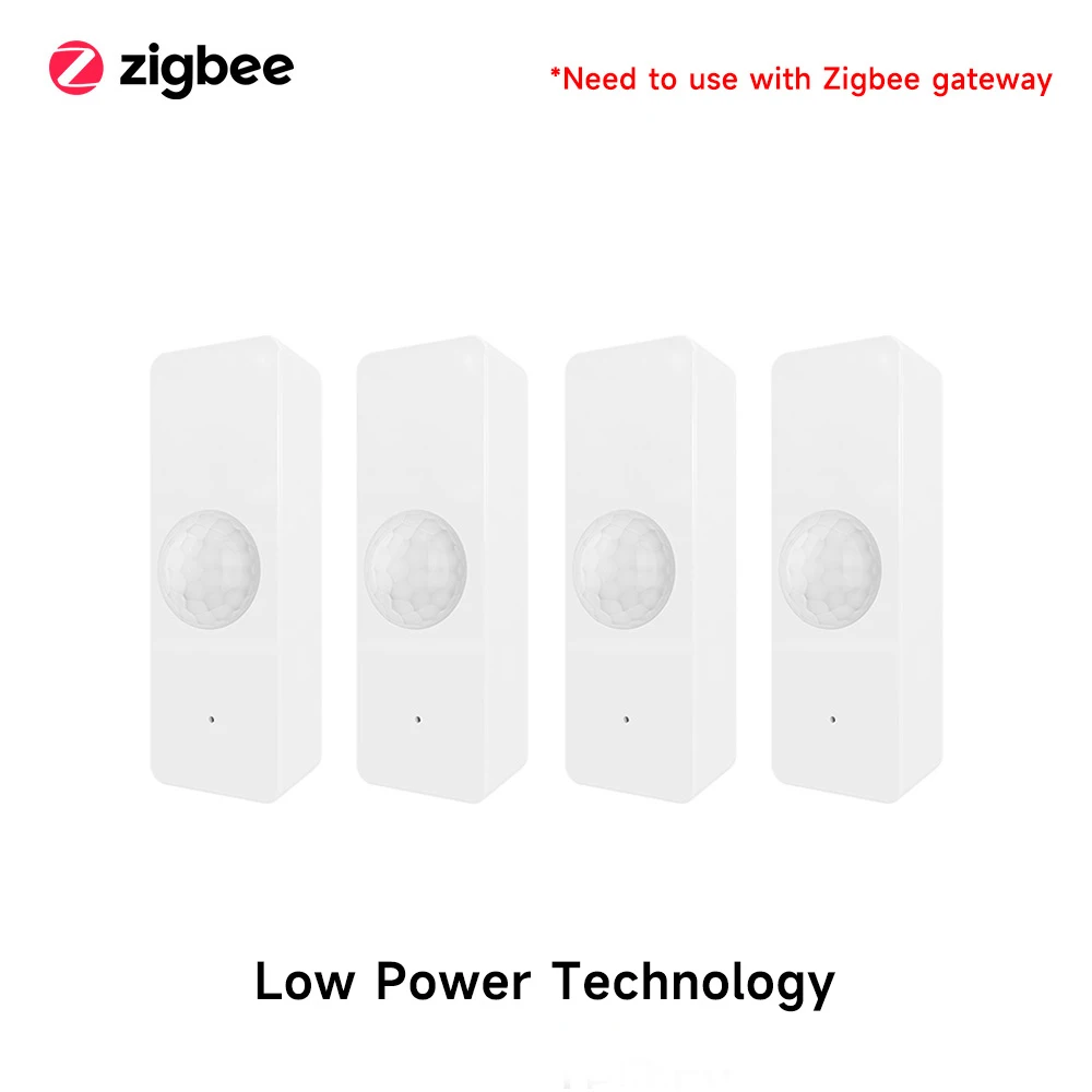 Tuya WiFi Zigbee PIR-bewegingssensor Smart Home Menselijk lichaam Infrarooddetector Beveiliging Smart Life Werkt met Alexa Google
