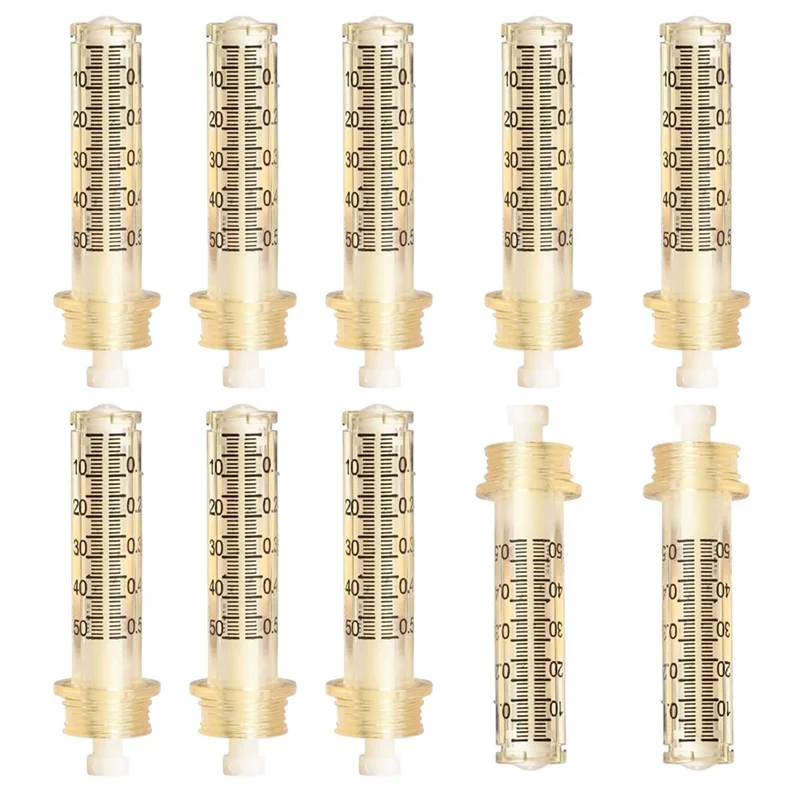 فوهة أمبولة فارغة من BAAN - يمكن التخلص منها، ملفوفة بشكل فردي (10 قطع)