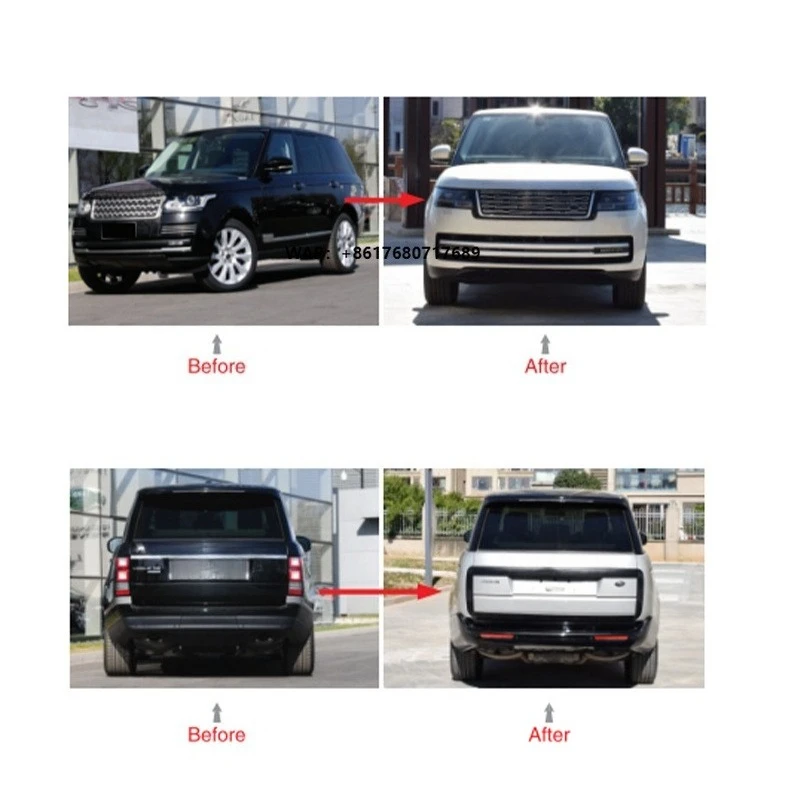 2025 Appearance Kit for 2013-2017 for for Range Rover Executive Upgrade Lossless Installation Car Bumpers
