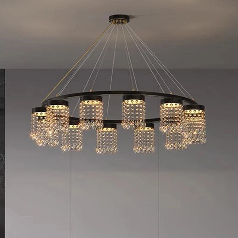 

Simple Led Chandeliers for Dining Room Home Decor Lustre Pendant Lights Hanging Lamps for Ceiling Light Fixture Indoor Lighting