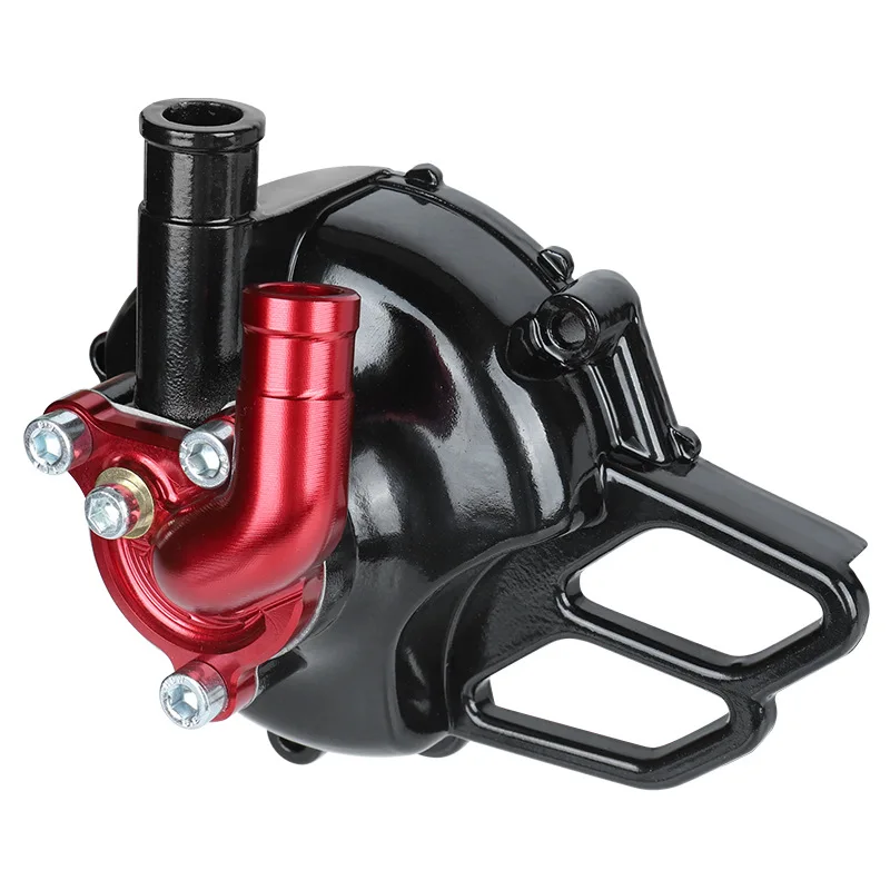 2026 CNC Aluminum Water Pump Cover for 06-08 50cc Liquid-Cooled Mini Dirt Bike, Durable Modified Parts