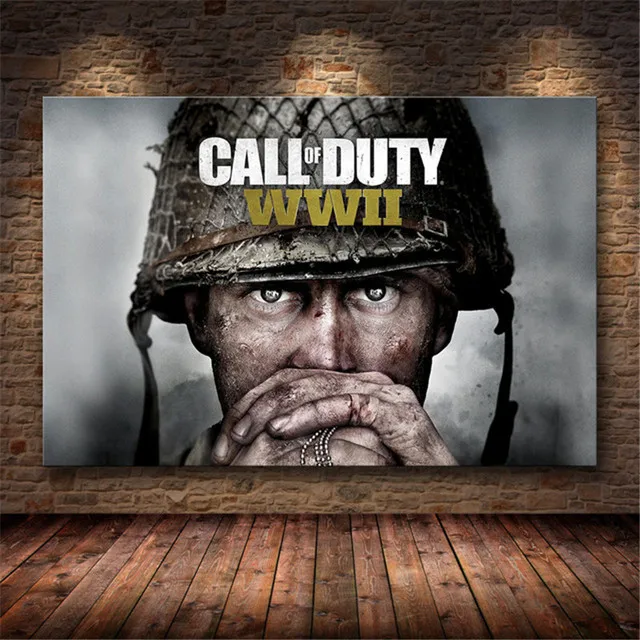 Game Decor Call of Duty Modern Warfare Wall Art Canvas Poster and Print Canvas Painting Decor Picture for Bedroom Home Decor