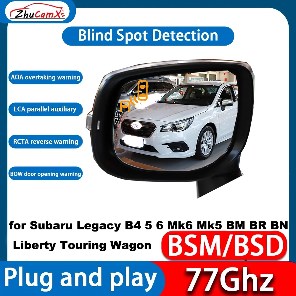 for SEAT Altea 2004-2015 DSM BSD Side Assist Blind Spot Monitor Detection BSM BSD System Plug & Play 77Ghz Millimeter Wave Radar