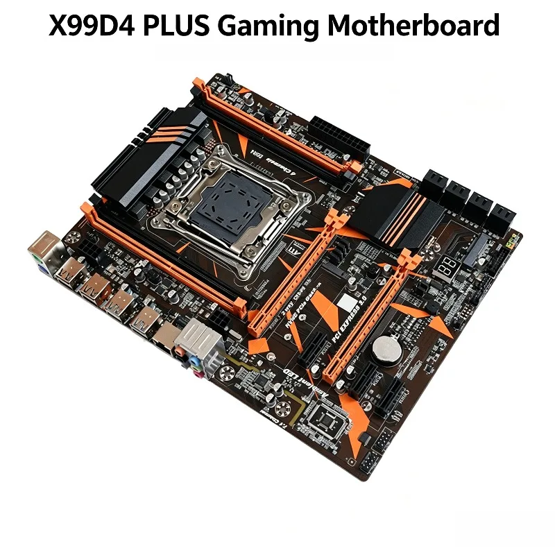 New X99 Motherboard DDR4 Server RAM E5 CPU Combo 2011-3 Socket for Desktop Gaming PC Assembly