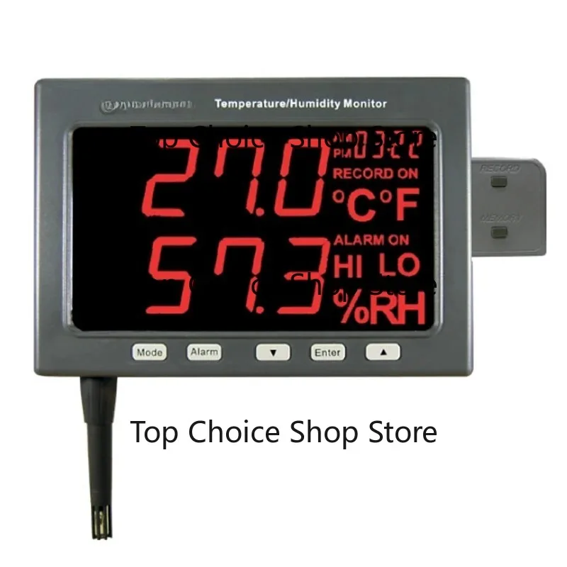 TM-185 TM185 USB Interface Temperature Humidity Data Logger with Large LED Display