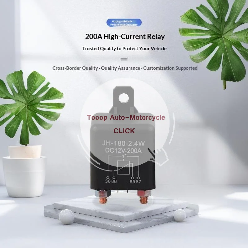 DC 12V 24V 100A 120A 200A WM686 Universal Relay 4 Pin Normal Open Car Starter Relay For Battery ON/Off Split Charge Relay Switc