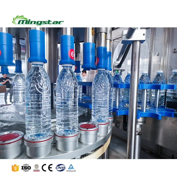 Automatic Small Business Liquid Packing Machine Pure Water Making Production Line Bottle Water Filling Machine