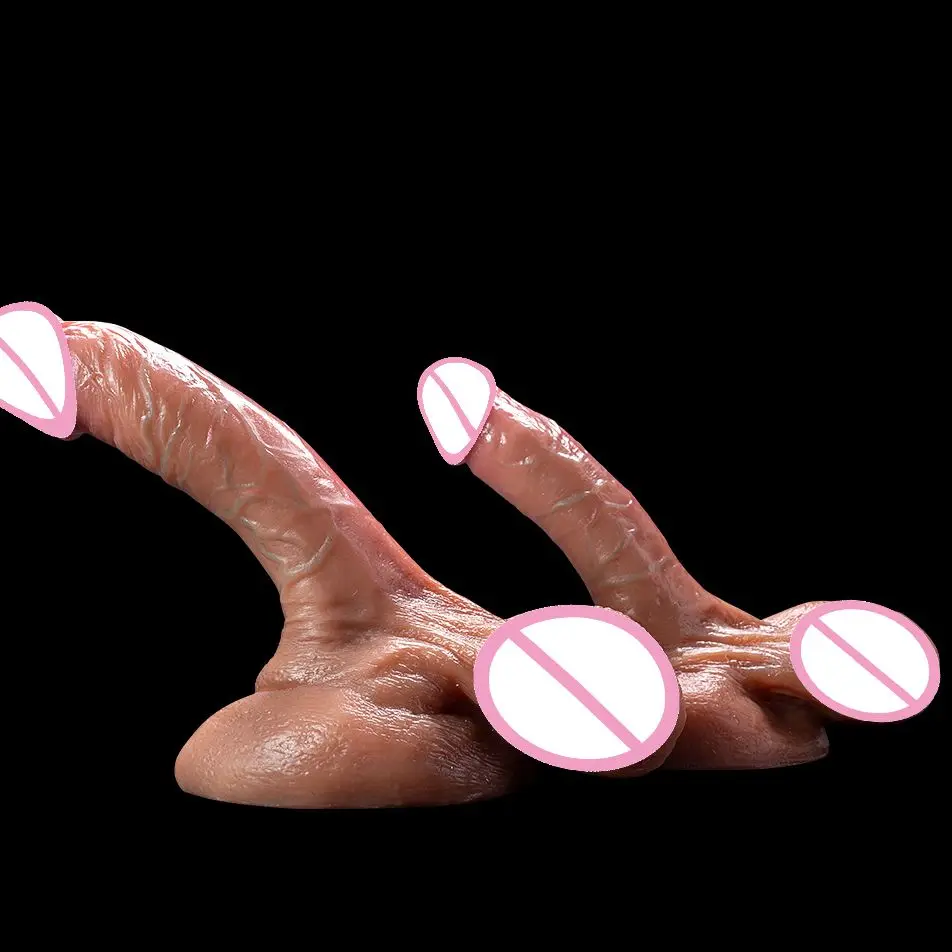 Super Soft XL Realistic Dildo with Powerful Suction Cup Realistic Penis Flexible G-spot for Women Masturbation Lesbain Adult 18