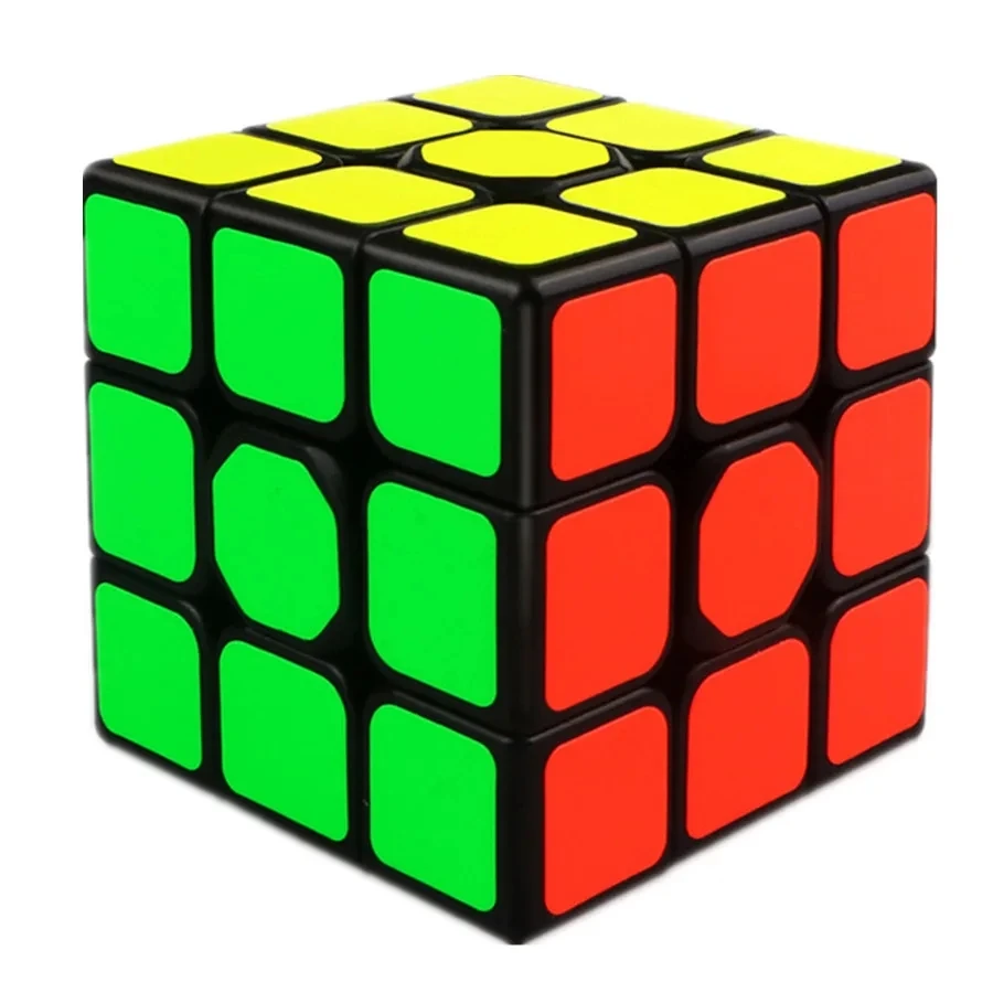 Qiyi Zeil W 3X3 Magische Kubus Qy Speedcube Qihang W Zwart Stickerle Versie 3X3X3 Kubus