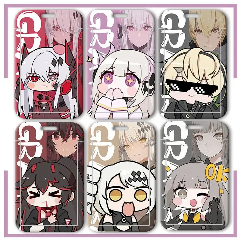 

Anime Lucia PUNISHING: GRAY RAVEN Lee Liv Nanami Student School Card Holder Meal Card Bus Travel Card Cover KeyChain Pendant