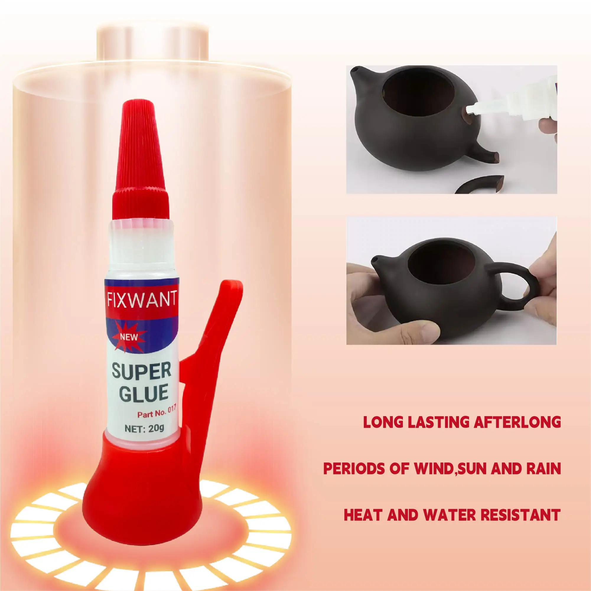 Colla per saldatura - Adesivo super resistente per metallo, plastica, gomma, ceramica, riparazione fai-da-te - Impermeabile e ad alta resistenza 10 g / 35 g