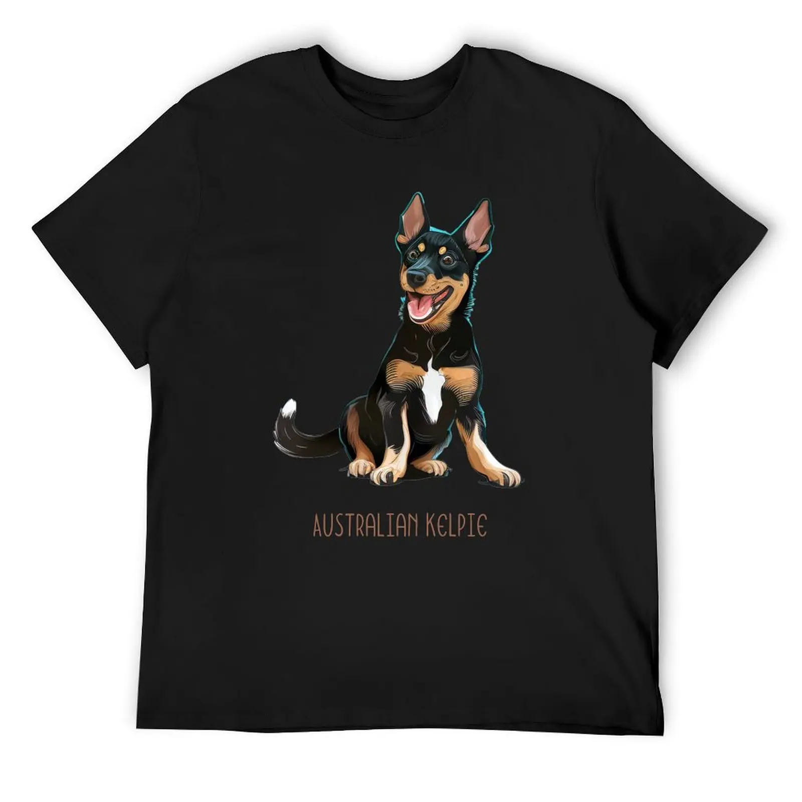 

Australian Kelpie T-Shirt plus sizes blacks shirts graphic tee men