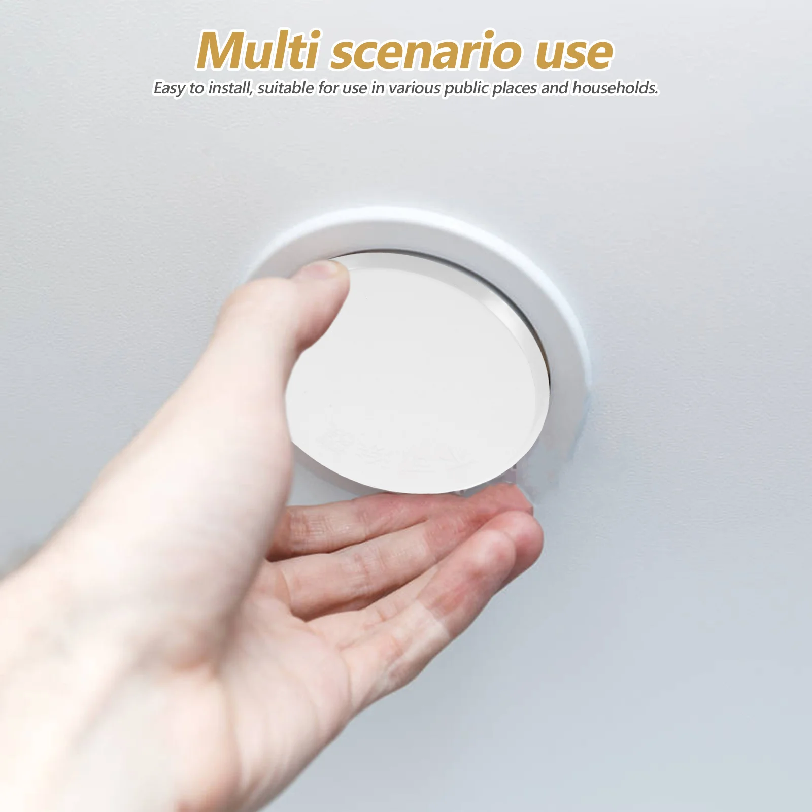 8 قطعة غطاء النار المخفي لوحة مسطحة للسقف جدار شفة استبدال الرش النار الرش يغطي أدوات الحدائق