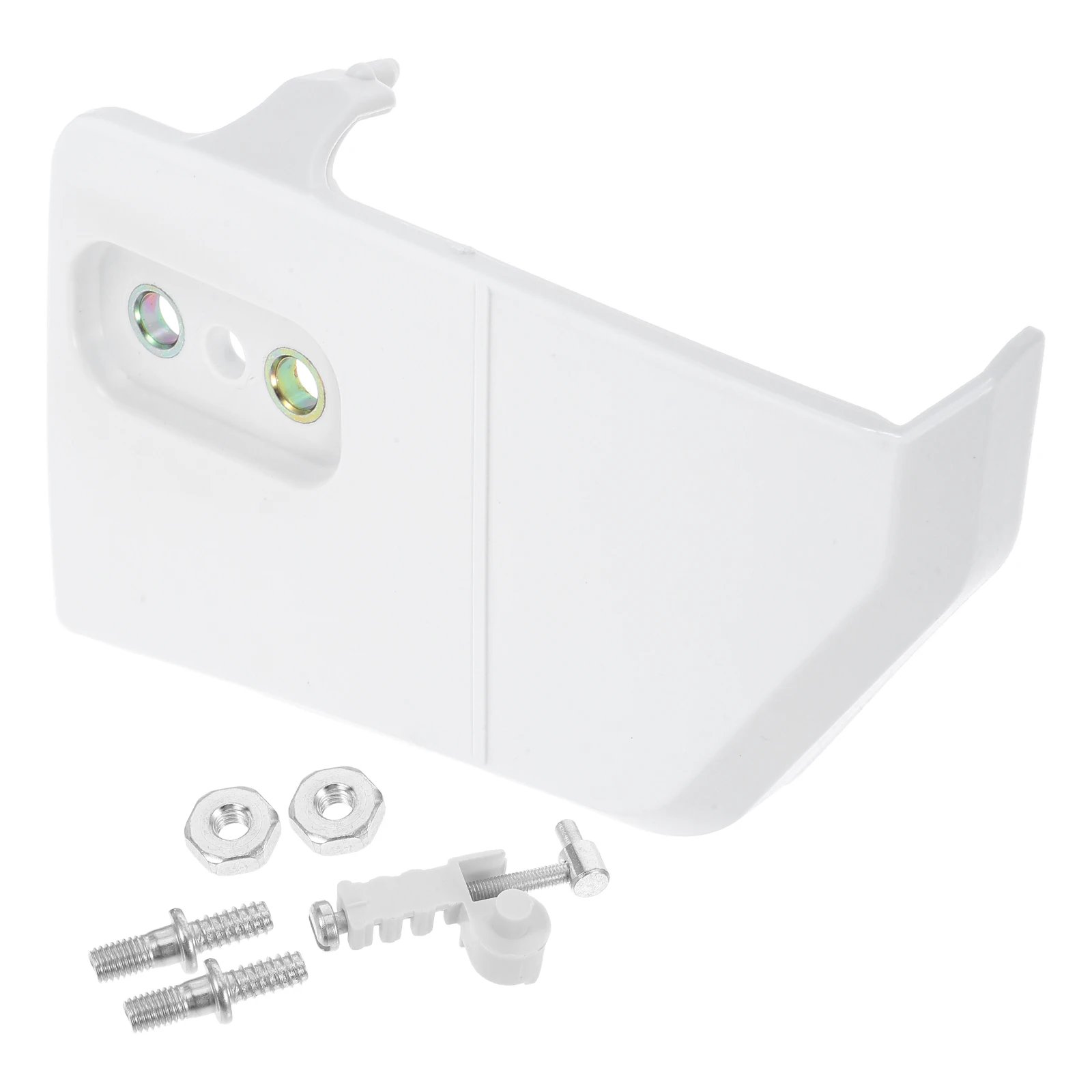

6 Pieces MS170 180 210 230 250 Chip Guard Sprocket Side Cover Clutch Assembly White Chainsaw Accessory Sturdy Cover