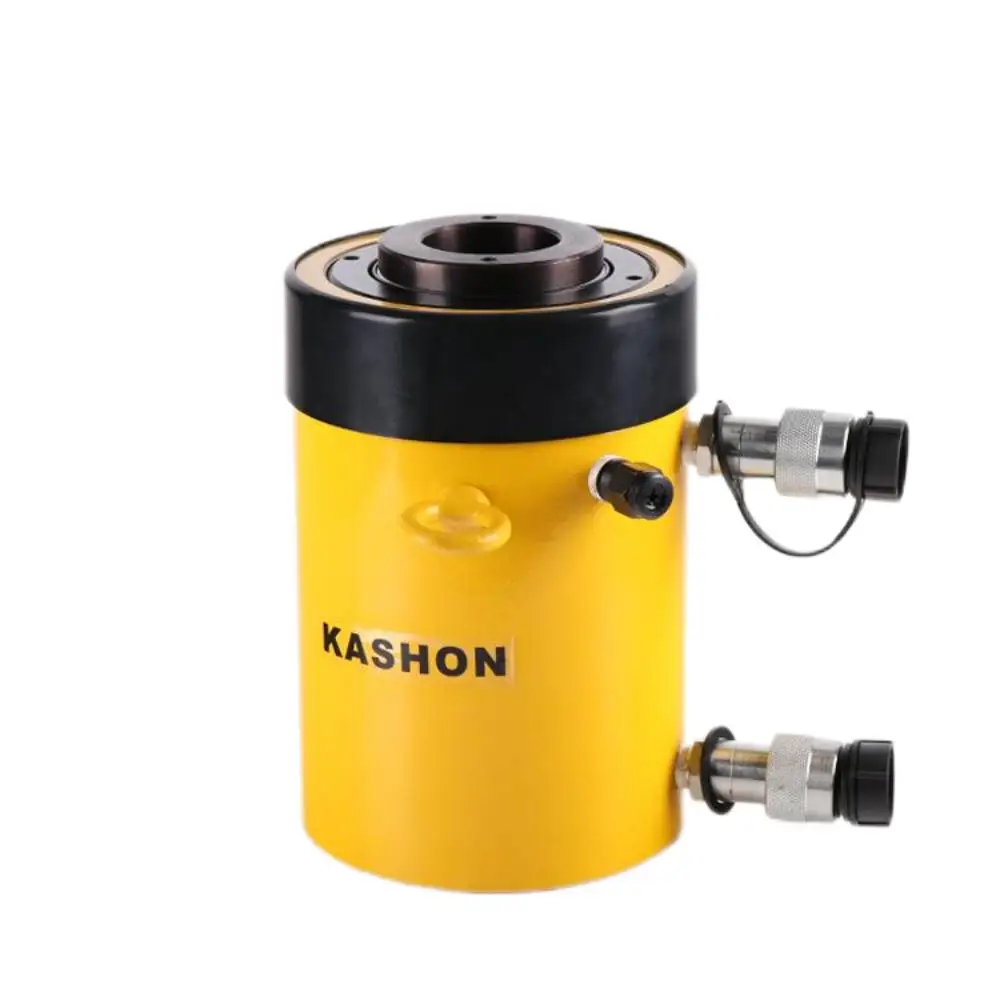 Enerpac Same Double Acting 60 Ton Hollow Plunger Hydraulic Ram Cylinder Jack With Collar Thread