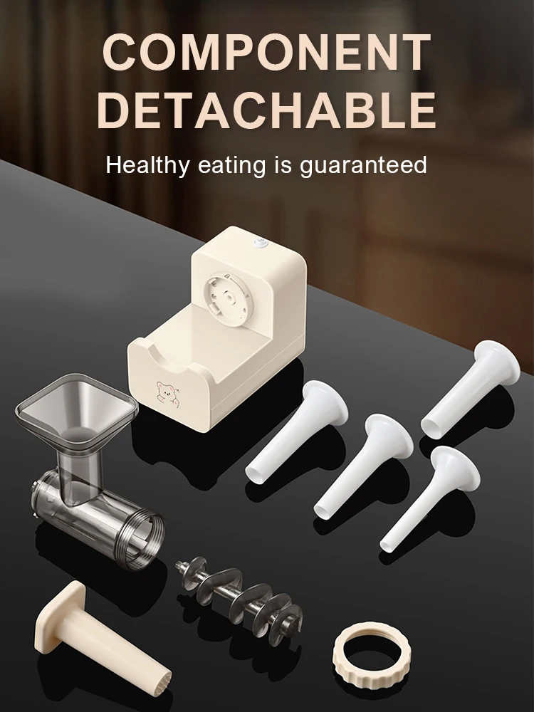 آلة السجق الكهربائية الجديدة للاستخدام المنزلي والتجاري، آلة السجق الأوتوماتيكية بالكامل 220 فولت