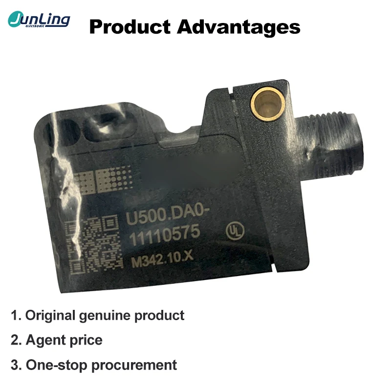 U500.DA0-11110575 Rectangular Detection Type Air Ultrasonic Ceramic Transducers Photoelectric Switch Sensor