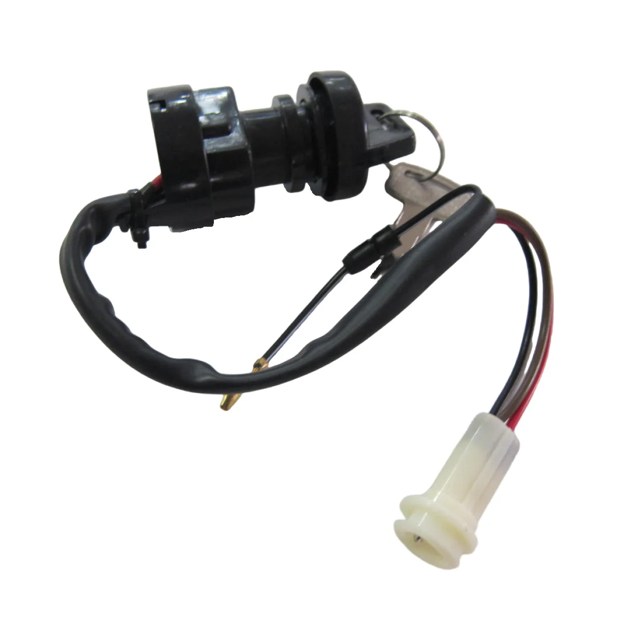 2-Position Ignition Key Switch for Yamaha YFB 250 Timberwolf YFM 200 Moto-4 1986-1989 1992 1993  1NU-82510-00-00  1NU-82510-01-0
