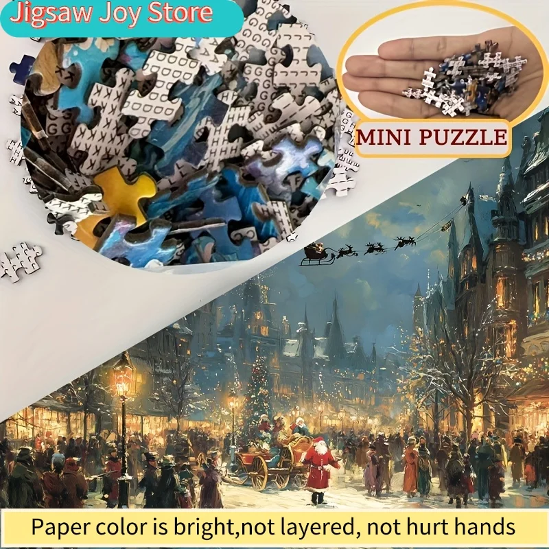 Un rompecabezas diseñado para adultos con una aventura nocturna en el cielo estrellado, perfecto para juegos de fiesta y actividades. Esto es encantador