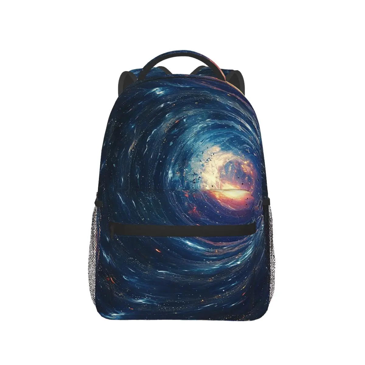 

Starry Sky Milky Wormhole Black Hole Backpack Hot Sale Daypack Large Capacity Kids BookBag School Bag Shoulder Bags for Unisex