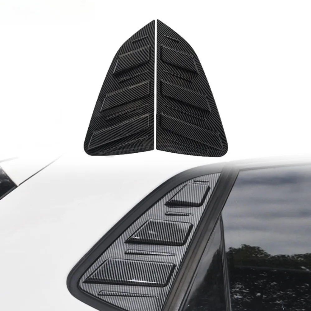 

for Volkswagen 19 Polo rear shutter decorative patch, car exterior rear window triangle sticker