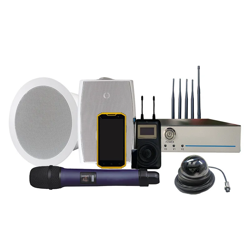 Multi-channel partition explainer, memorial hall wireless explanation channel smart explanation