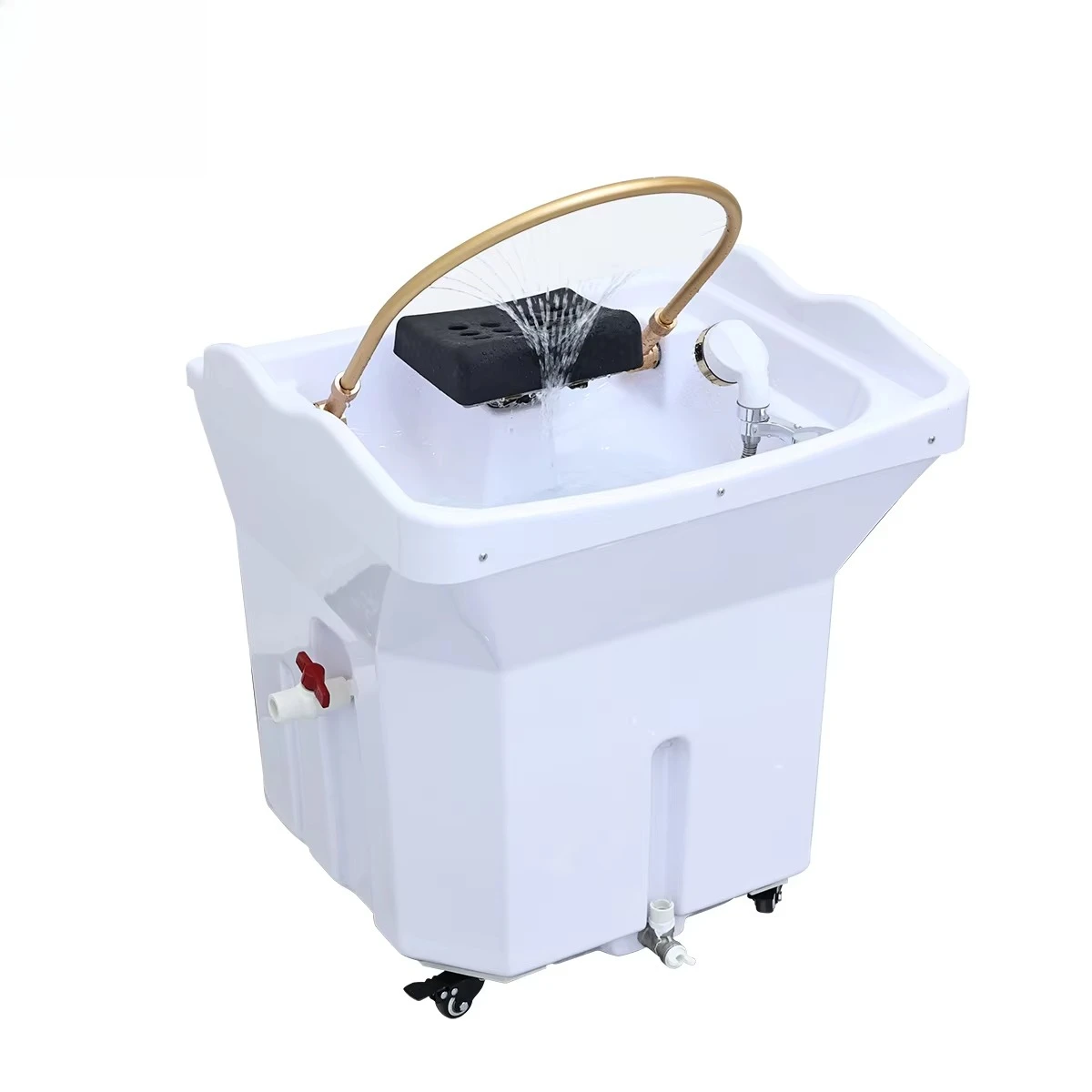 Hair Washing Bed Head Spa Shampoo Basin Removable Hair Spa Treatment Wash Shampoo Hair Spa Shampoo Basin