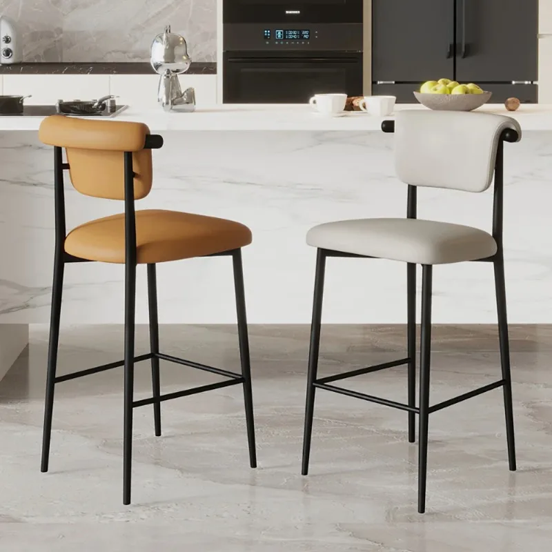 

Modern Nordic Bar Chair Premium Design Comfortable Kitchen Bar Chair Trendy Living Room Tabouret De Bar Living Room Furniture