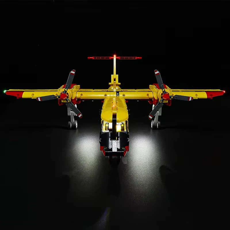 DIY LED Light Kit For LEGO 42152 Firefighter Aircraft ( Only LED Light,Without Blocks Model)