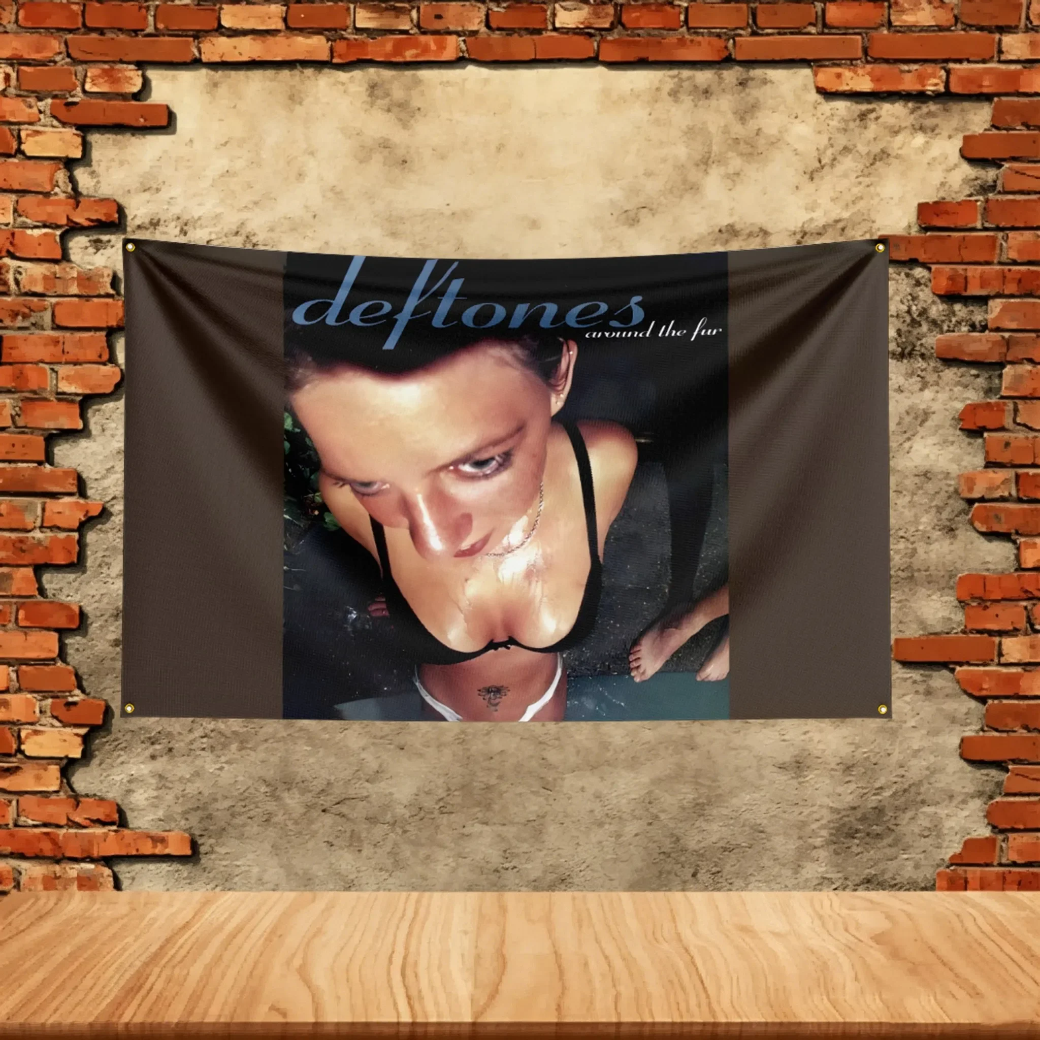 Music Band Flag 3x5ft for D-Deft-ones Fans Banner Custom any Image Garage Bedroom Living Room Dorm Wall Hanging Decor Tapestry