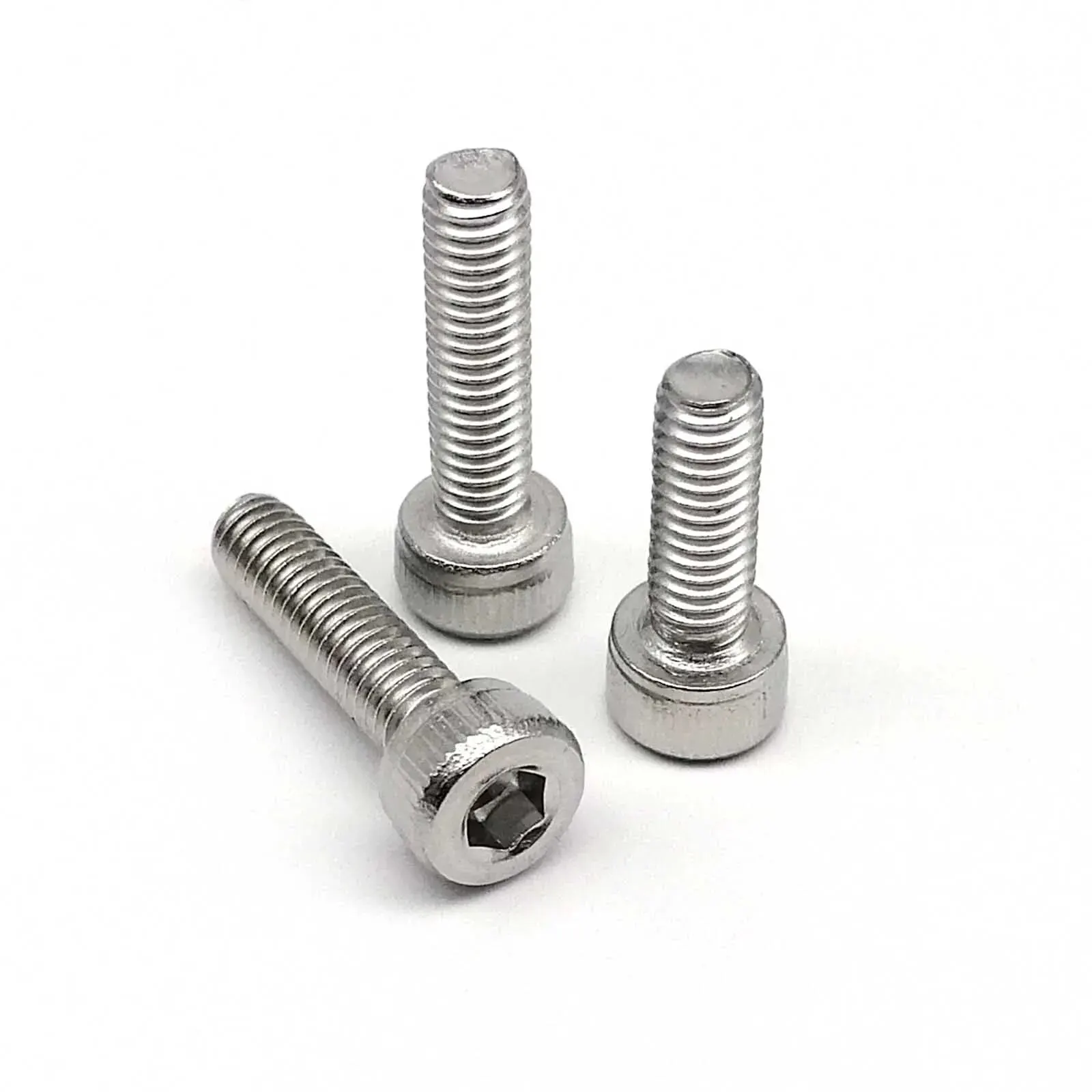 

M2 M2.5 M3 M4 M5 M6 M8 Hexagon Hex Socket Head Cap Allen Bolt Screw 304 A2-70 Stainless Steel Black Grade 12.9 Steel