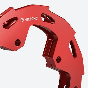 NICECNC Kettenradschutzabdeckung für Honda TRX450R TRX450ER 2006-2014 ATV Kettenradschutz Schieber 41201-HC0-000 – Detail 8