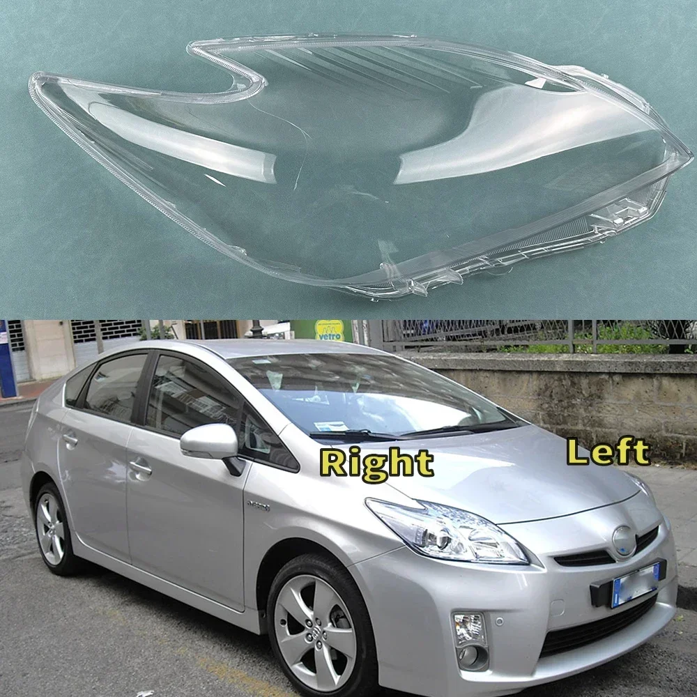 

Для Toyota Prius 2010 2011 2012, корпус фары, прозрачная маска, крышка фары, линза из плексигласа, замена оригинального абажура