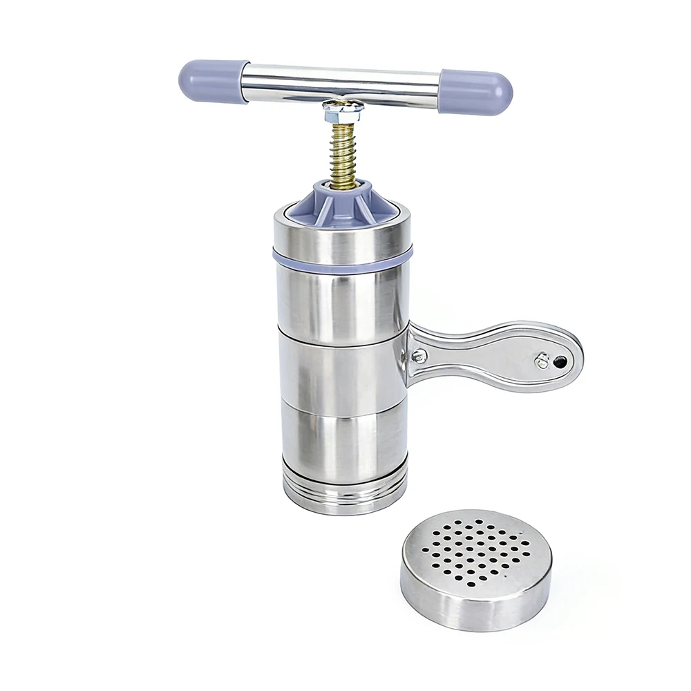 Household Manual Noodle Press Machine SS Hand Crank Pasta Maker Multifunctional Noodle Cutter 2.0mm Mold Kitchen Cooking Tool